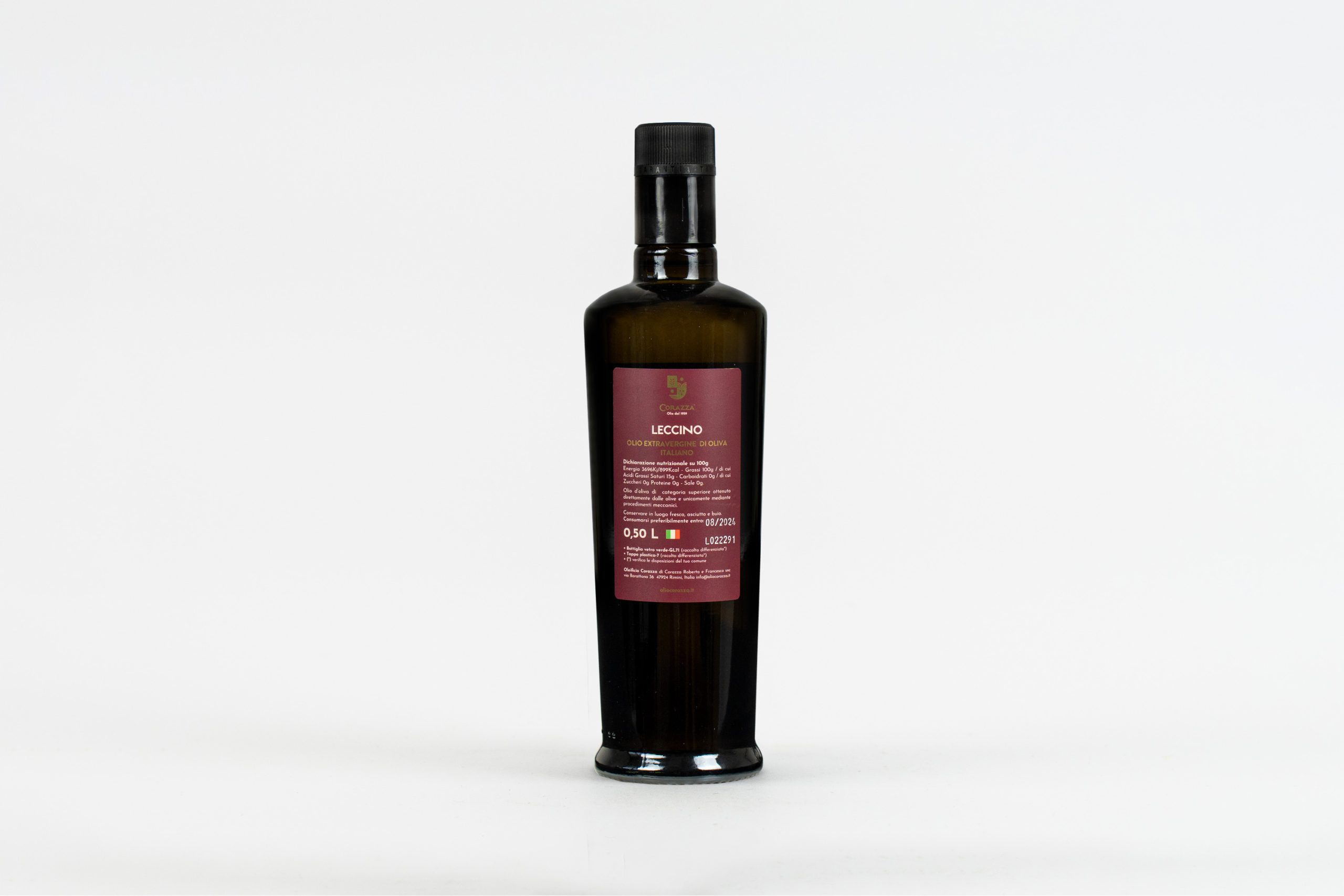 "Leccino" Olio extravergine di oliva Monocultivar, 0,50 L - immagine 2